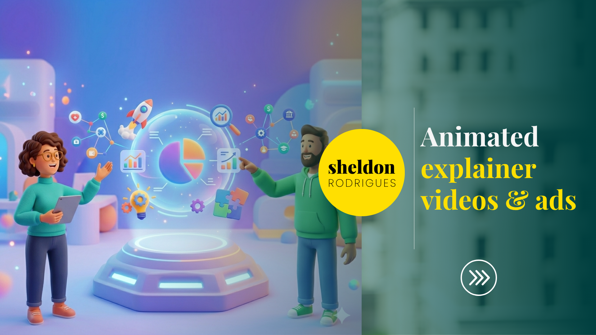 Animated explainer videos and ads