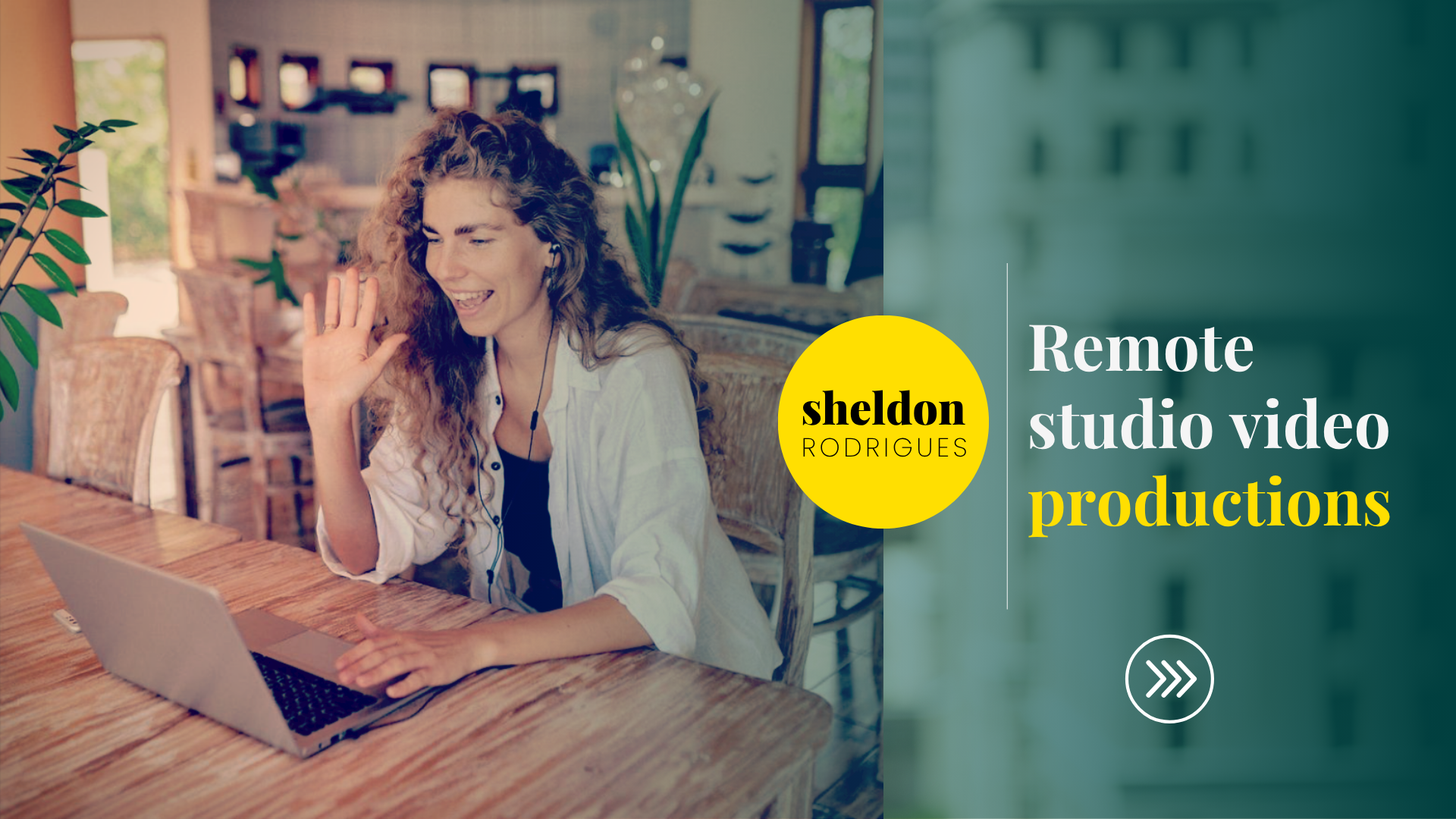 Remote studio video productions