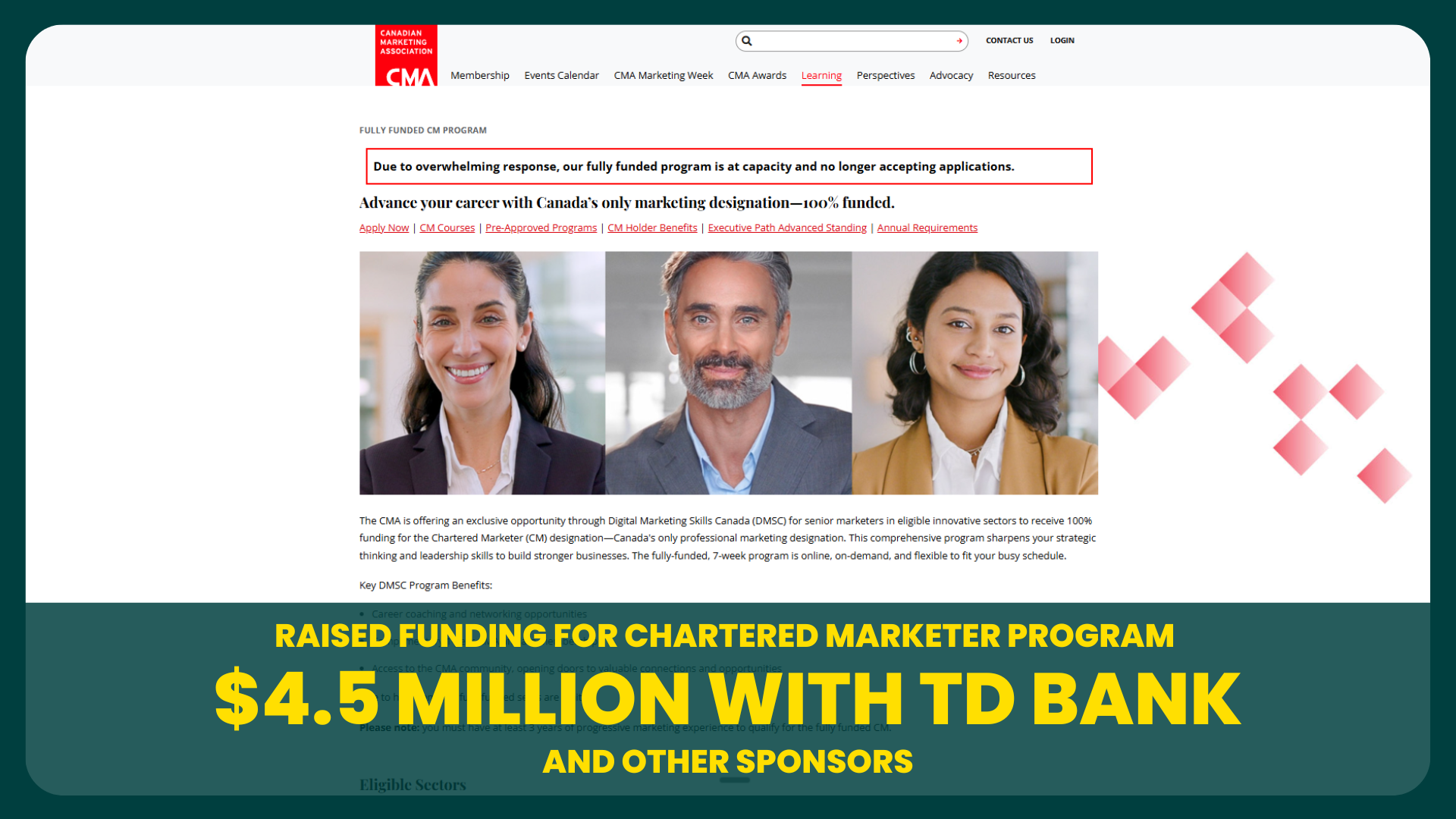 CMA Chartered Marketer Program