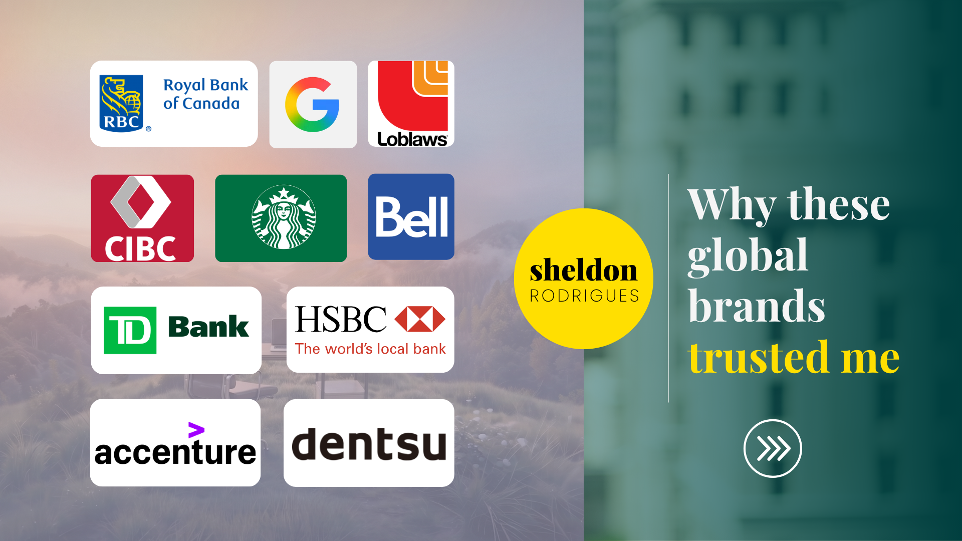 Why these global brands trusted me