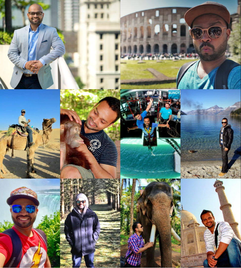 Sheldon Rodrigues vision collage